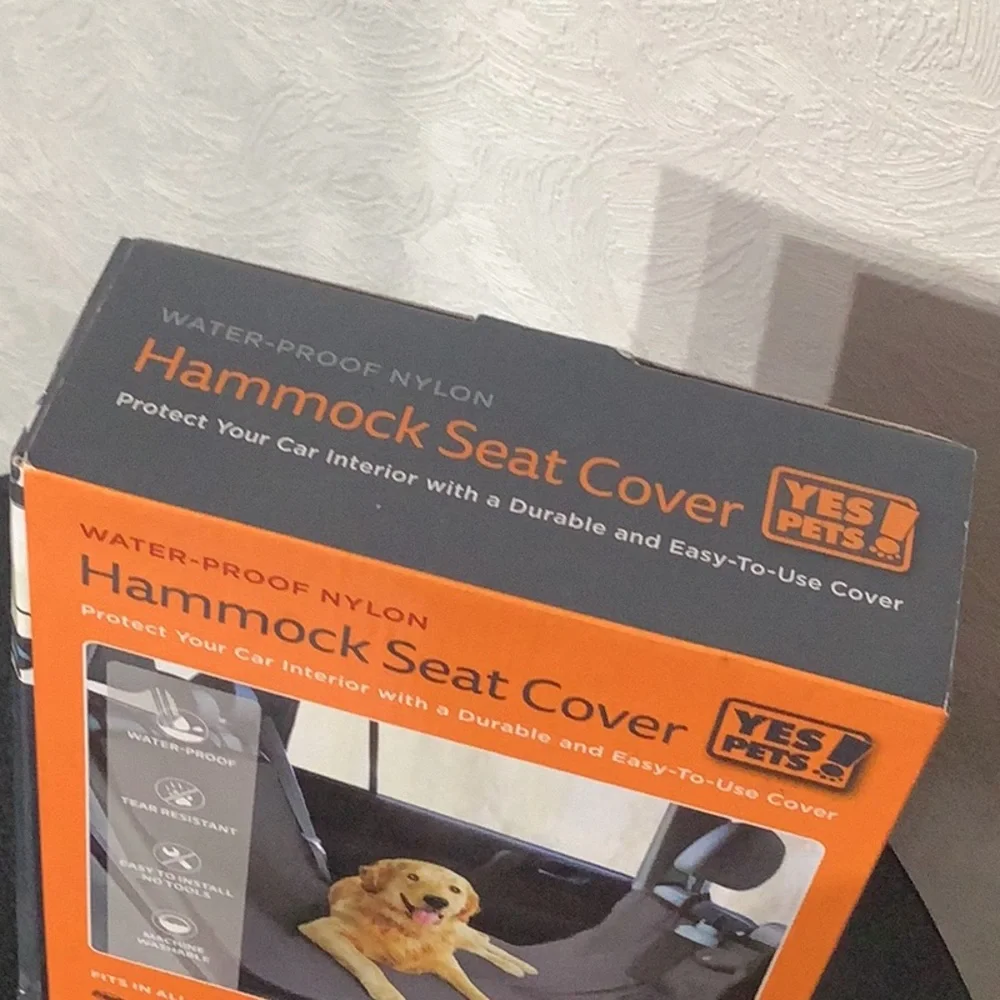 Yes pets! NEW - Hammock Seat Cover - water proof tear resistant machine washable
